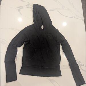 One Life ,Black Hoodie Top